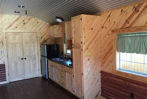 derksen custom finished portable cabin  enterprise center studio cabin living room bedroom