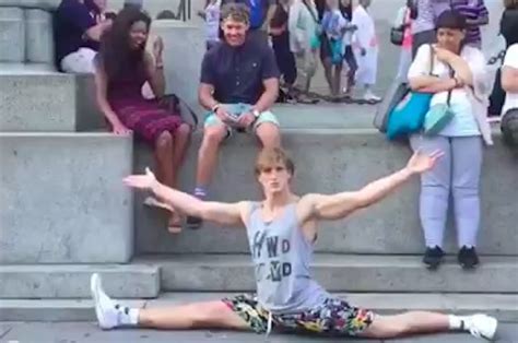 This Guy Performed Surprise Splits Around New York