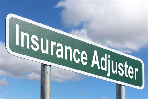 insurance adjuster   charge creative commons green highway sign image