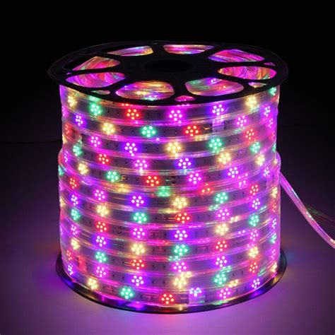 changeable waterproof flexible led strip outdoor decoration led strip rainbow tape tube