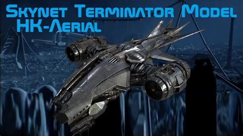 skynet terminator model hk aerial terminator   salvation  genisys youtube