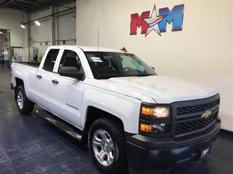 pre owned  chevrolet silverado  wd double cab  work truck extended cab pickup
