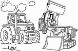 Tractor Coloring Pages Trailer Semi Colouring Color Harvester Getcolorings Case Ih Print Tractors Combine Getdrawings Kids sketch template