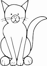 Coloring Simple Pages Cat Easy Drawing Color Kids Print Face Clipart Designs Clipartbest Cliparts Related Post Coloringkids sketch template