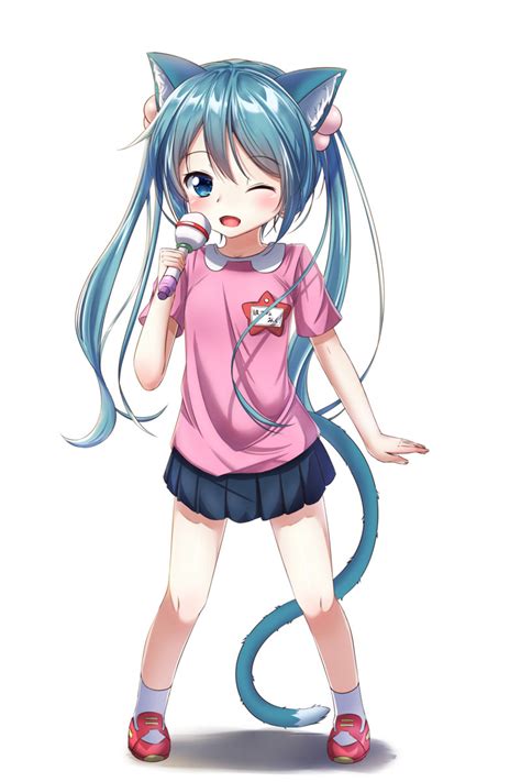 Little Miku Nyan [hatsune Miku Vocaloid]