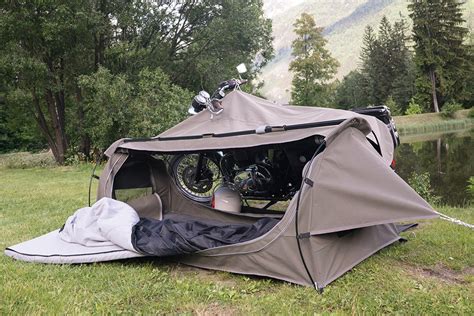 Love Both Motorcycles And Camping With The Goose
