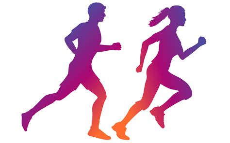 transparent running png  logo image