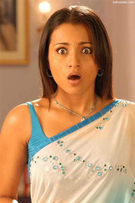 trisha hot photos and stills in saree indian actress wallpapers