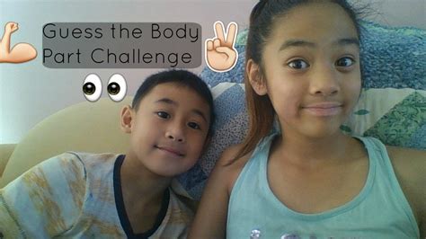 Guess The Body Part Challenge Angie And Isiah Youtube