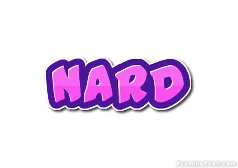 nard logo herramienta de diseno de nombres gratis de flaming text