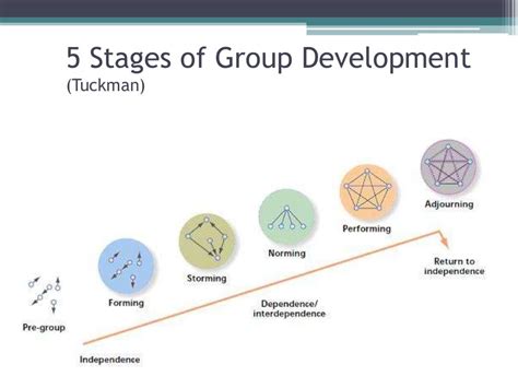 stages  group development norms tuckman