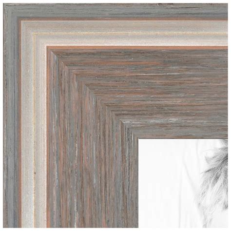 arttoframes   grey picture frame  gray wood poster frame  great   art