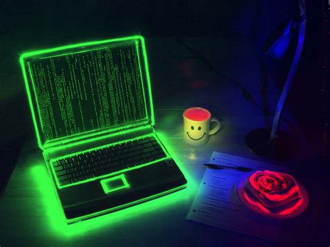 Computer Hacker T Shirt homme new fashion cartoon design