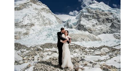 Mt Everest Wedding Popsugar Love And Sex Photo 33