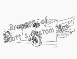 dirt track coloring book  cars coloring pages dirt track