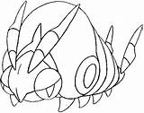 Pokemon Venipede Pages Coloring Morning Kids Drawings Pokémon 2004 Copyright Morningkids sketch template
