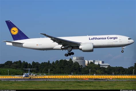 D Alfa Lufthansa Cargo Boeing 777 Fbt Photo By Kazuma U Id 865793