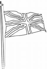 Coloring Flag Kingdom England Getdrawings Drawing Pages United sketch template