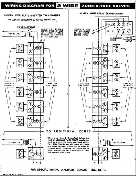 taco  zone valve wiring diagram collection