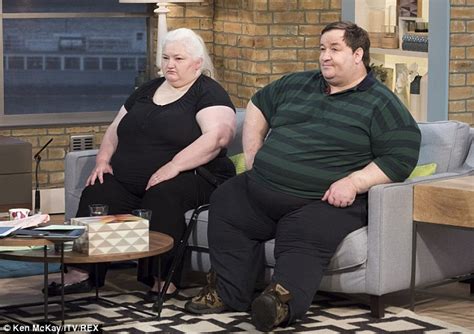 too fat to work couple who weigh 54 stone between them claim £2 000 a month in benefits daily