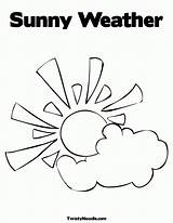 Weather Coloring Pages Kids Sunny Preschool Color Clipart Print Sheets Library Pag Alfa Printable Popular Getcolorings Choose Board Coloringhome sketch template