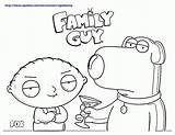 Coloring Family Pages Guy Printable Stewie Dad American Brian Drawings Cartoons Families Drawing Show Print Template Regular Library Popular Coloringhome sketch template
