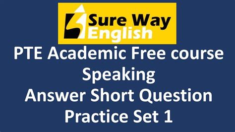 pte answer short question questions  answers  explanations