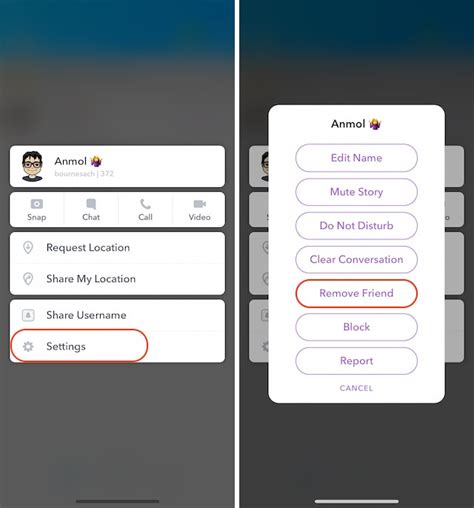 how to delete friends on snapchat guide beebom