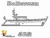 Yacht Coloring Pages Ft Kids Colouring Ship Ships Motor Boat Boats Super Colorplate Print Yescoloring Trawler Children Boys sketch template