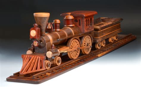 locomotive wooden train model train baldwin steam locomotive