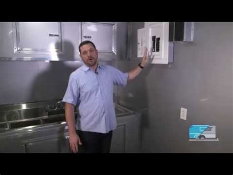 food trailer electrical system   start   shut  youtube