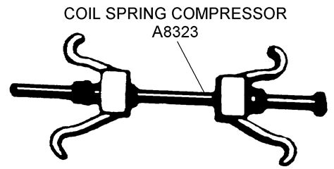 coil spring compressor diagram view chicago corvette supply