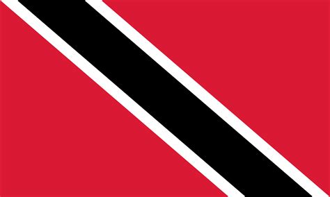 trinidad  tobago flag colouring page flags web