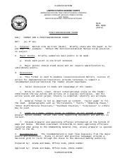 information paper templatedoc classification united states marine