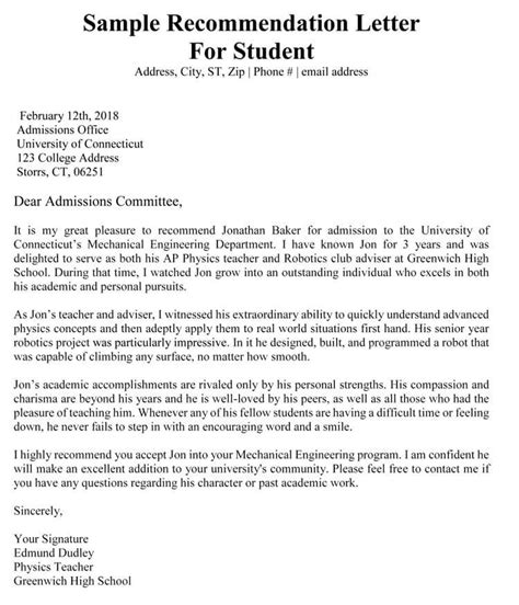 recommendation letter format university admission  reasons   shouldnt   recomme
