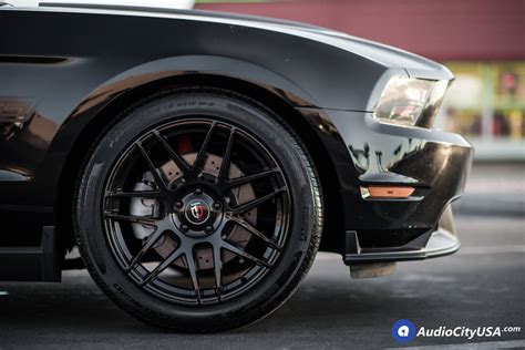 ford mustang wheels   curva wheels  gloss black deep