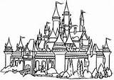 Hogwarts Castle Coloring 168px 1kb sketch template
