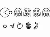 Pacman Pac Bestcoloringpagesforkids Ghosts Colorironline Labyrinth sketch template