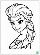 Frozen Coloring Disney Pages Print Color Printable Elsa Dinokids Anna Sheets Clip Olaf Kids Characters Colouring Para Queen Colorear Close sketch template