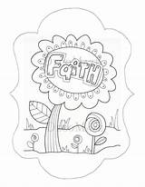 Getdrawings Faithfulness Getcolorings sketch template