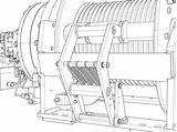 Lifting Personnel Winches Hoisting Hydraulic sketch template