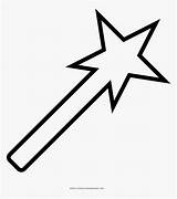 Wand Coloring Star Magic Clipart Transparent Hd Shooting Kindpng Vippng sketch template