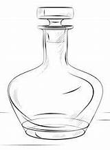 Botellas Colorear Disegno Salvato sketch template