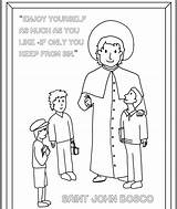 Bosco Saints Reallifeathome sketch template