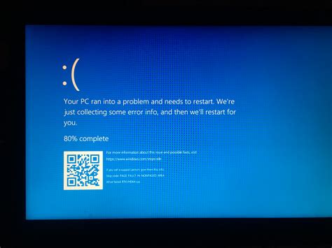 blue screen says your pc ran into a problem for no reason