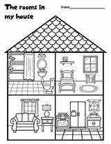 Worksheets Empty Worksheet Esl Homes Ingles Matching Ecdn Lesson sketch template