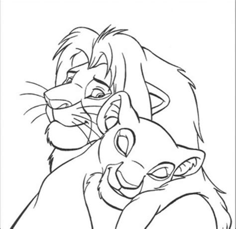 lion king pumbaa coloring pages lautigamu