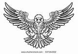 Swooping Eagle Designlooter Woodcut Claws sketch template