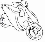 Mewarnai Kendaraan Transportes Terrestres Vespas Tk Lambreta Kumpulan Marimewarnai Ecoloringpage Kleurplaten Motorbikes Paud Motorcycles Coloringhome sketch template