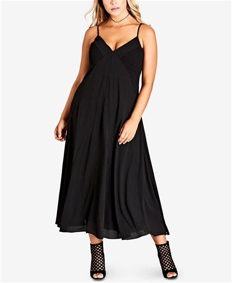 City Chic Trendy Plus Size Boho Chic Maxi Dress And Reviews
